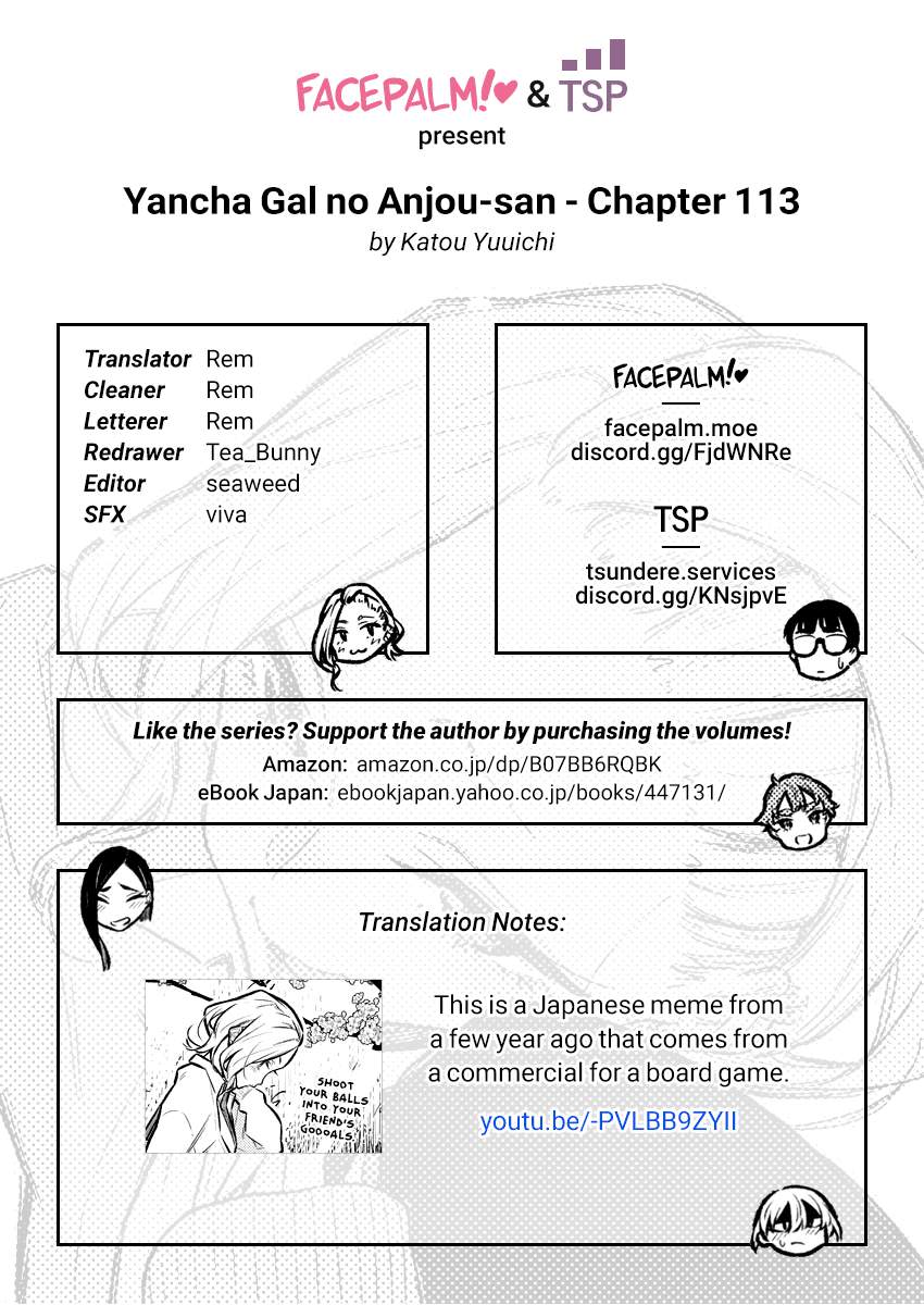 Yancha Gal No Anjou-San Chapter 113 14